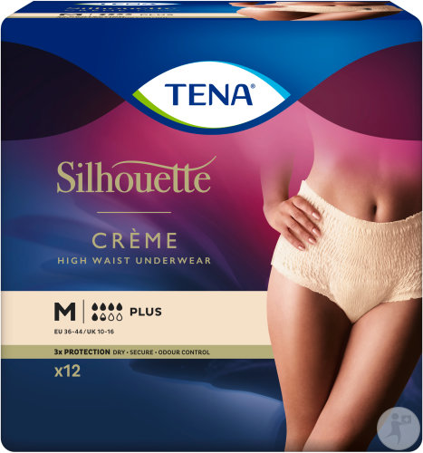 Tena silhouette plus crème medium (HW) (carton)